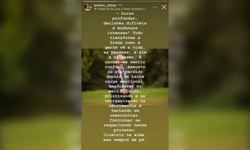 
							Marido atualiza quadro de Isabel Veloso, internada na UTI: 