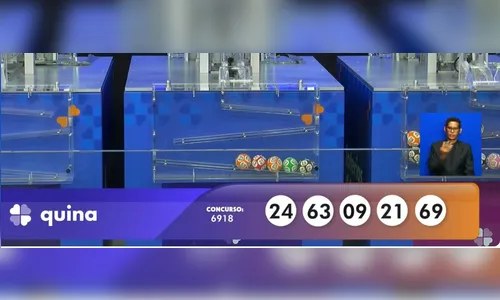 
							Veja o resultado da Quina concurso 6918 deste sábado (03)
						
						