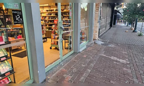 
							Ladrão quebra vidro e furta dinheiro e perfumes em loja do centro de Apucarana; veja o flagrante
						
						