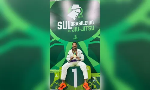 
							Apucaranense conquista o título sul-americano de Jiu-Jítsu em Florianópolis
						
						