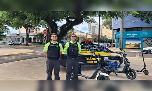 
							Apucarana e Arapongas vão endurecer fiscalização de patinetes e motos elétricas
						
						