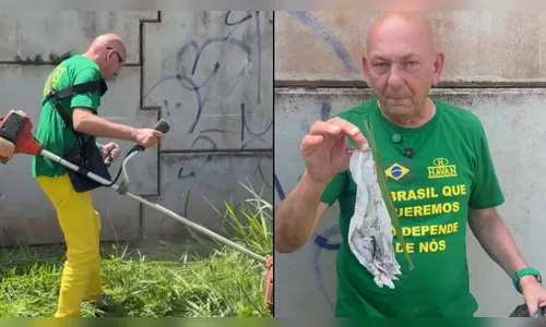 
							Luciano Hang promove mutirão de limpeza em Maringá (PR): 