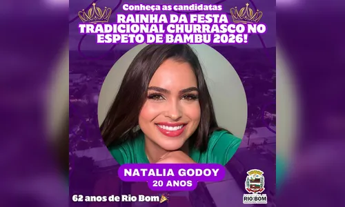 
							Rio Bom apresenta candidatas à Rainha da Festa do Churrasco no Espeto de Bambu 2026
						
						