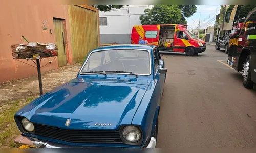 
							Acidente entre Corcel e moto deixa jovem ferido em Apucarana
						
						