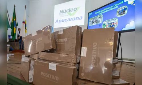 
							Apucarana recebe kits tecnológicos para fortalecer práticas pedagógicas nas escolas
						
						