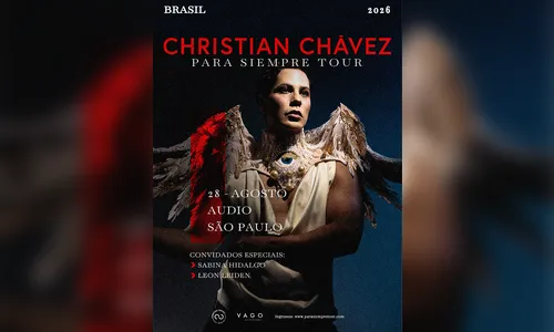 
							Astro do RBD, Christian Chávez anuncia show extra em São Paulo para 2026
						
						