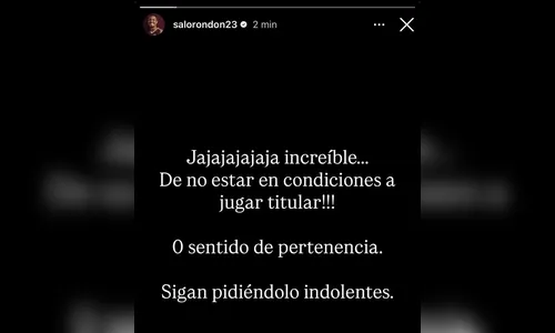 
							Capitão da Venezuela critica Savarino nas redes sociais e esposa do meia rebate
						
						