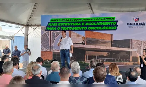 
							Ratinho Junior anuncia R$ 44,2 milhões para Clínica de Quimioterapia do Honpar
						
						