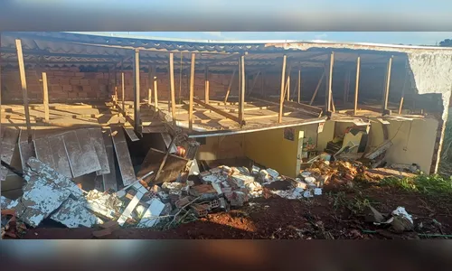 
							Idosa perde a própria casa durante temporal em Apucarana; 3 cães morreram afogados
						
						