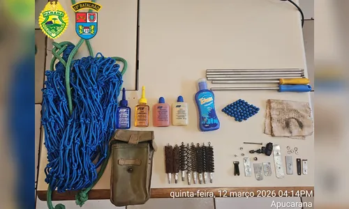 
							Jovem é detido com 50 armas falsas e carga roubada em Apucarana
						
						