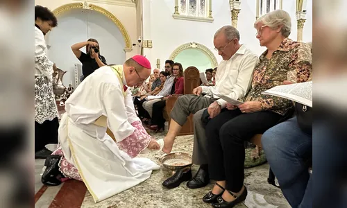 
							Missa do Lava-Pés lota Catedral e abre celebrações do Tríduo Pascal
						
						