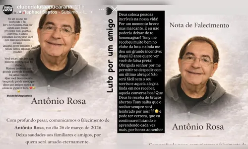 
							Morte de morador de Apucarana gera comoção nas redes sociais
						
						