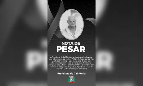
							Pai do vice-prefeito de Califórnia morre aos 70 anos
						
						