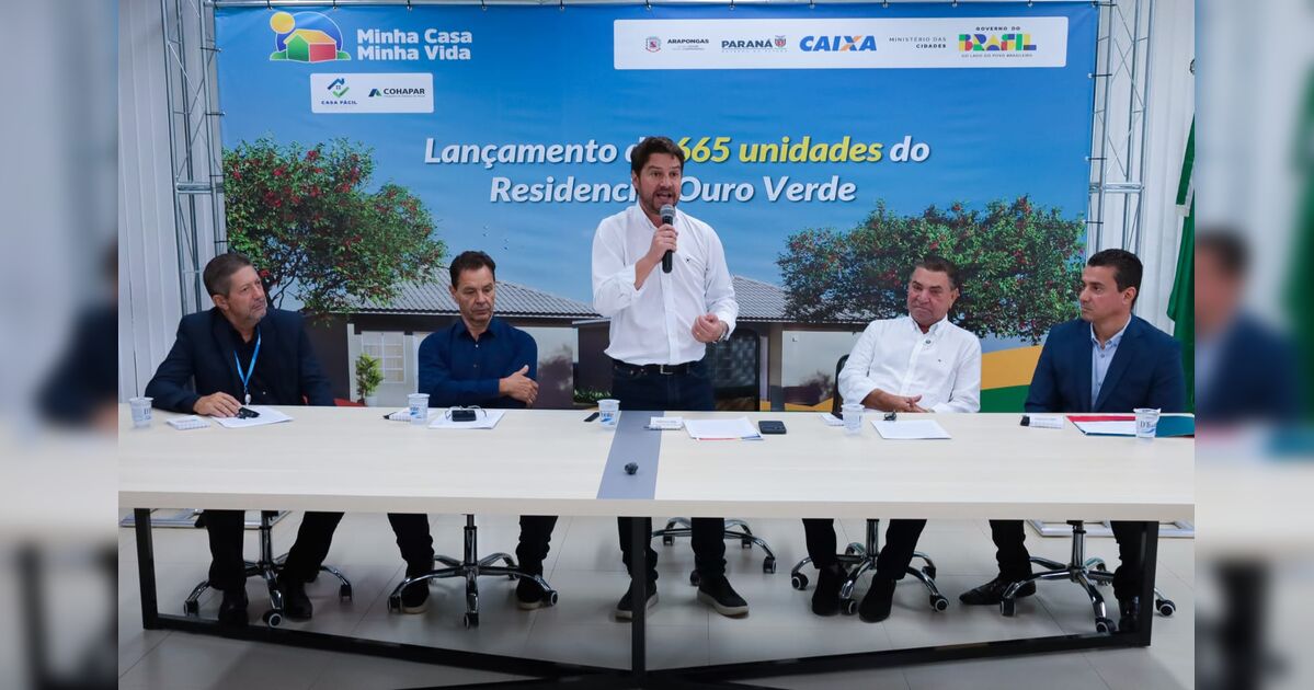Arapongas anuncia novo bairro planejado com 665 casas na Zona Sul