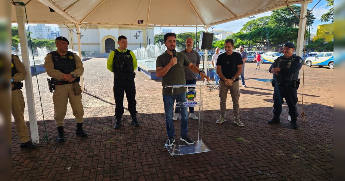 Apucarana abre campanha Maio Amarelo com foco em educação; vídeo