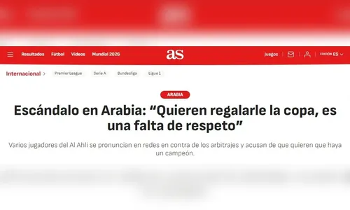 
							Atacante brasileiro critica Campeonato Saudita: 