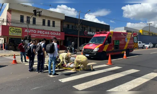 
							Colisão entre carro e moto deixa motociclista ferido na Avenida Minas Gerais
						
						