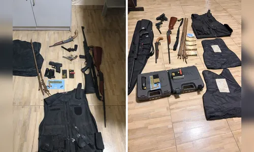 
							Homem agride companheira, foge e deixa armas e R$ 46 mil em casa
						
						