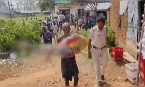 
							Homem desenterra corpo da irmã e leva ossada para sacar dinheiro em banco; entenda
						
						
