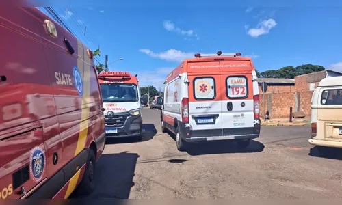 
							Homem é socorrido após ser esfaqueado no Jardim Ponta Grossa
						
						