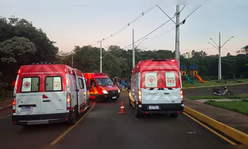 
							Mãe e filha ficam feridas após queda de bicicleta em Apucarana
						
						