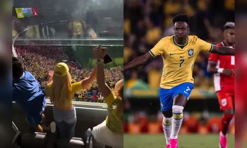 
							Vídeo de Virginia celebrando gol de Vini Jr. contra o Marrocos repercute nas redes sociais
						
						