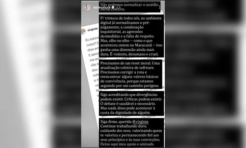 
							Angélica e Luciano Huck defendem Virginia após ataques; veja
						
						