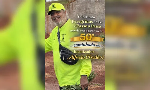 
							Apucaranense estreia em caminhada de 100 km até Santuário de Santa Rita: “Tenho mais a agradecer do que pedir”
						
						