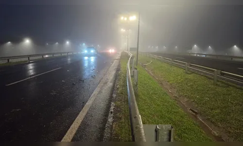 
							Colisão faz carro bater contra guard-rail e rodar na BR-369 em Apucarana
						
						
