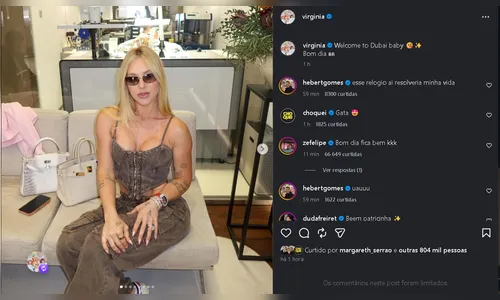 
							Comentário de Zé Felipe em foto de Virgínia chama a atenção da web; veja
						
						