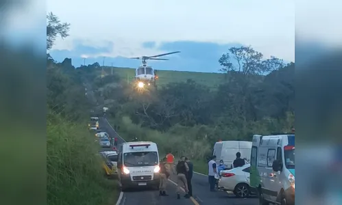 
							Duas crianças e um adulto morrem em colisão frontal na PR-340
						
						