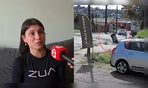 
							Mulher com fobia de trem salva homem de ser atropelado por locomotiva no PR; veja
						
						