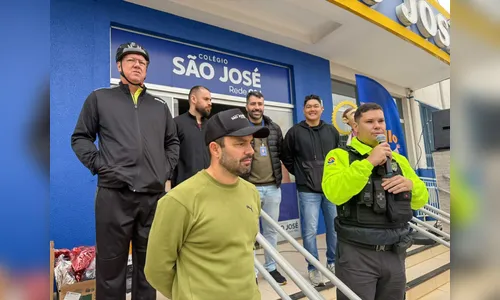 
							Pedal Solidário reúne mais de 300 pessoas em Apucarana para conscientização no trânsito
						
						