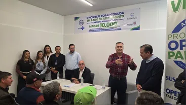 Hospital Torao Tokuda chega a 10 mil cirurgias realizadas pelo Programa Opera Paraná