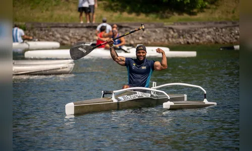 
							Apucaranense Giovane Vieira é medalha de ouro na Copa do Mundo de Paracanoagem
						
						