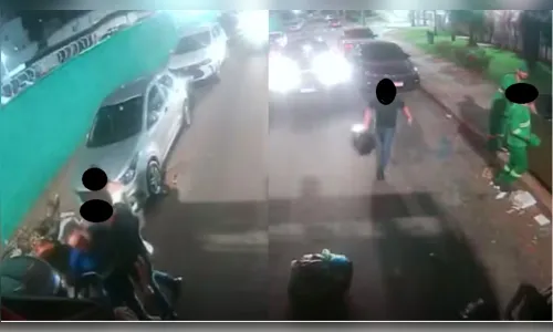
							Coletor de lixo apanha de motorista de carro de luxo irritado com a coleta
						
						