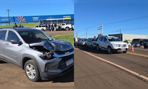 
							Engavetamento com cinco veículos deixa motorista ferido em Apucarana
						
						
