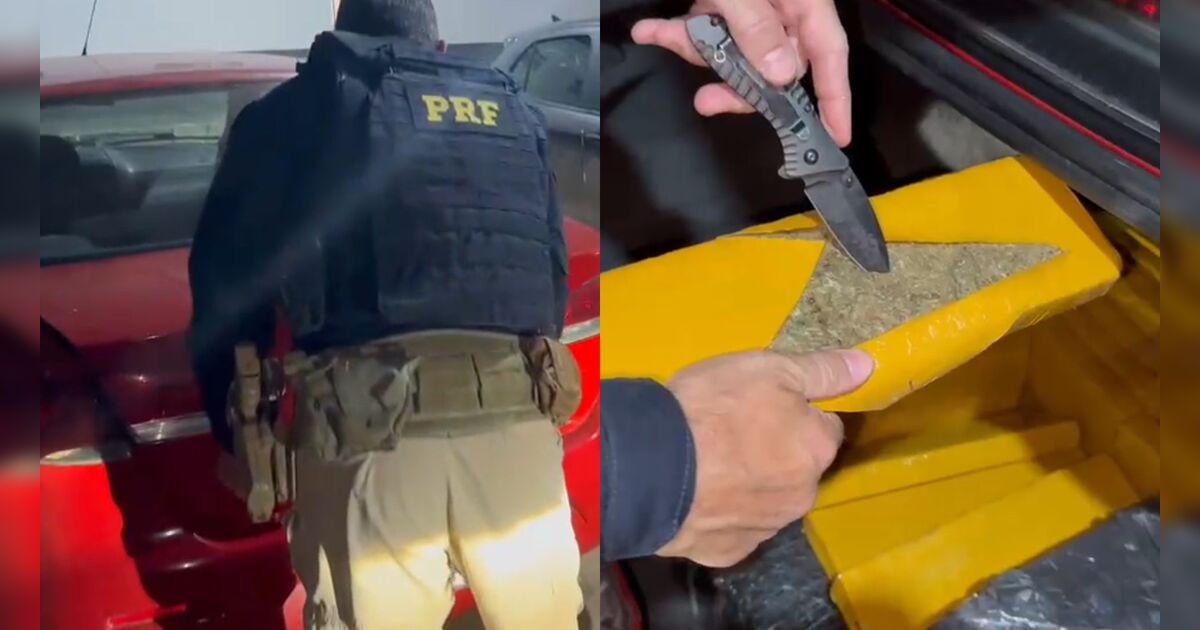 PRF apreende 85 kg de maconha no Contorno Norte de Maringá; veja