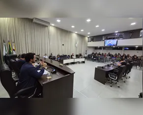 Audiência pública para debater crédito de R$ 30 milhões lota Câmara Municipal