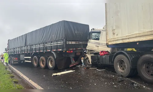 
							Trânsito é liberado na BR-369 após acidente interditar rodovia em Cambé
						
						