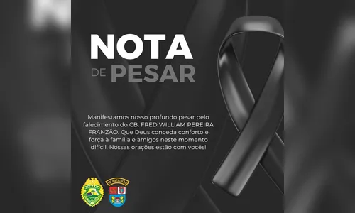 
							Cabo Fred, da Polícia Militar de Apucarana, morre após sofrer infarto
						
						