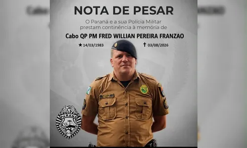 
							PM vítima de infarto é sepultado com honras militares em Apucarana
						
						
