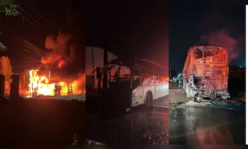 
							Ônibus que levava trabalhadores de Apucarana a Bom Sucesso é destruído pelo fogo; vídeo
						
						