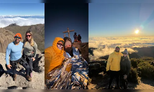 
							Casal de Jandaia do Sul (PR) percorre 1.750 km para escalar as maiores montanhas do Brasil
						
						