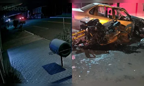 
							Vídeo mostra impacto de acidente que deixou motociclista em estado grave
						
						