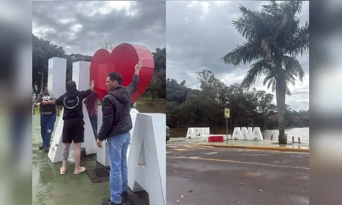 
							Onde foi parar o coração do letreiro do Lago Jaboti? Entenda o 