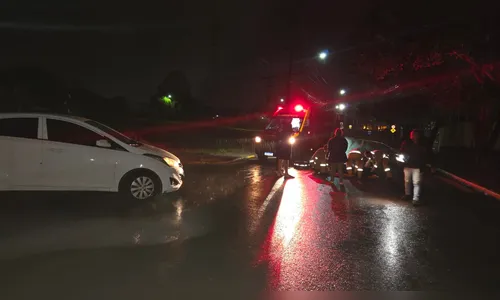 
							Pedestre é atropelado por HB20 durante chuva no Jardim Diamantina em Apucarana
						
						