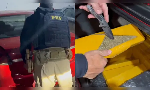 
							PRF apreende 85 kg de maconha no Contorno Norte de Maringá; veja
						
						