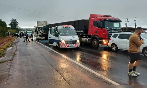 
							Trânsito é liberado na BR-369 após acidente interditar rodovia em Cambé
						
						