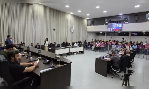 
							Vereadores de Apucarana aprovam projetos na 1ª sessão ordinária após recesso
						
						
